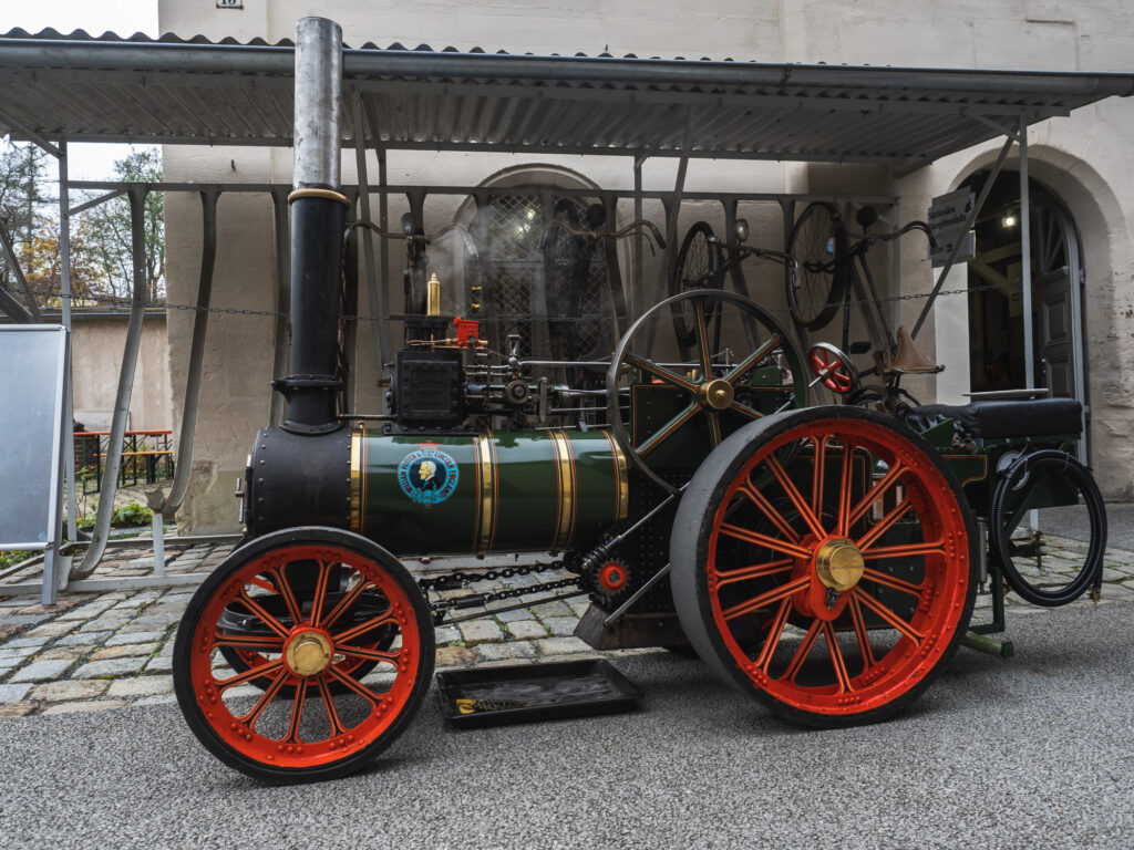 fahrbare Dampfmaschiene Industriemuseum Lauf